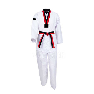 Uniforme de judo de tela de algodón de alta calidad con mangas completas Uniforme de judo de color personalizado Último diseño - Product Image 6