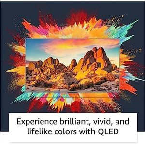 ทีวีสมาร์ท QLED 4K UHD ขนาด 75 นิ้ว พร้อมแพลตฟอร์ม Fire TV และตัวเครื่องสีดำ - Product Image 4
