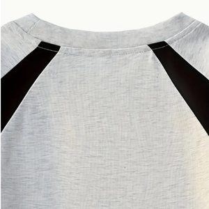 T-shirt décontracté pour femmes à manches rayées haut à manches courtes confortable pour Street Style Relax Fit pour les activités de plein air - Product Image 4