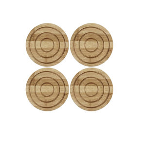 Salvamanteles de madera maciza para cocina con almohadillas antideslizantes, soporte para olla caliente para 3 tamaños diferentes - Product Image 5