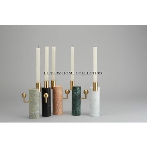 Gold Plated Metal Candle Holders Attractive Designer Wholesale Modern <b>Candlestick</b> Holders Exclusive Quality Party Decor Candles - Product Image 2