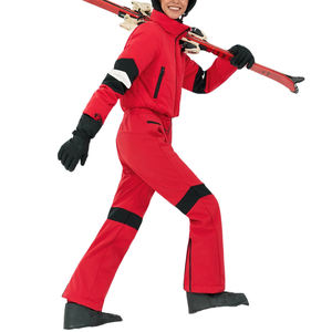 High Quality Custom One Piece Ski <b>Suit</b> for Women Fashionable <b>Snow</b> Wear Plus Size Windbreaker Waterproof Ski <b>Suit</b> For Women - Product Image 4