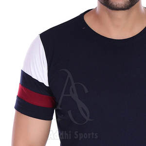 Nueva llegada Addhi deportes 100% algodón camiseta de los hombres por encargo diseño único secado rápido tamaño personalizable ajuste regular alto - Product Image 4