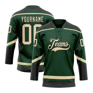 Jersey de hockey sobre hielo reversible cosido New York Ranger personalizado para hombres desgaste de hockey sobre hielo directo de fábrica - Product Image 3