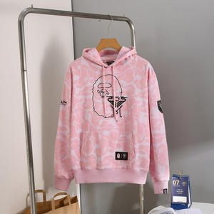 Sudadera con Capucha Miami Ape Head, Verano, Ecológica, 100% Algodón, Estilo Hip Hop, Unisex, Hombre, Mujer, a la Moda - Product Image 2