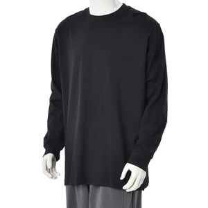 Prix de gros Tendance pour Hommes T-shirt à manches longues Design uni Logo personnalisé 100% Coton Séchage rapide et respirant - Product Image 3