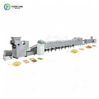 Machine à fabriquer des nouilles instantanées, ligne de production automatique de nouilles à la vapeur, ligne de production de nouilles
