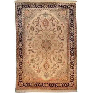 Tapis Trabiz de haute qualité, uniques et faits à la main, en laine naturelle et mélange de coton, pour la maison, le bureau ou les sols. - Product Image 1