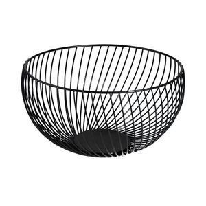 Panier à pain en fil d'aluminium doré pour décoration de table, design personnalisé, panier à pain à rangement multiple, comptoir de cuisine - Product Image 4