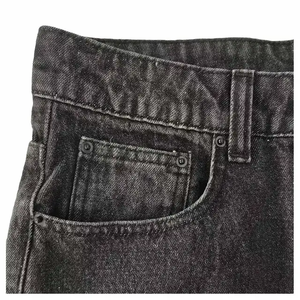 Pantalones acampanados transpirables holgados de alta calidad con logotipo personalizado New Street Wear Pantalones vaqueros para hombre Made in Pakistan - Product Image 4