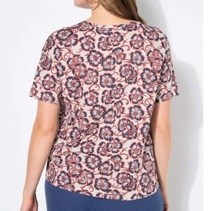 Women Plain <b>Black</b> Cotton T Shirt Classic Crew Neck Short Sleeve Tee Soft Breathable Casual Fashion Top OEM Custom Logo - Product Image 2