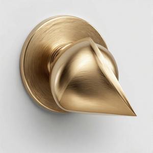 GlamTri Bouton Triangle Texturé avec Finition Luxe Bouton de Porte d'Armoire Poignée de Tiroir pour Villa Hôtel Meubles Appartement - Product Image 3