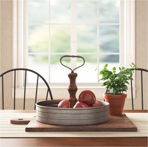 Bandeja de servicio de madera de Estilo vintage para el hogar, accesorio decorativo de gran calidad para hotel, restaurante, bar, utensilios de cocina, decoración de mesa, hecho en la India - Product Image 6