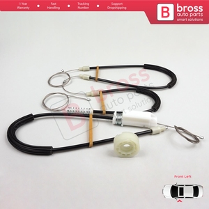 Kit de réparation de lève-vitre gauche BWR5185 pour SL Class R230 2001-2012 Cabriolet 2 portes Roater A2307200346 - Product Image 4