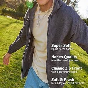 Sweats à capuche pour hommes personnalisés 100% coton Street-wear Sweat à capuche zippé sur la taille Vintage poids lourd lavé à l'acide Hoodies pour homme à capuche - Product Image 6