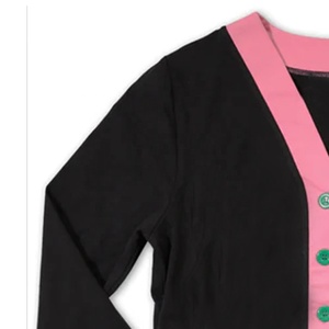 Cardigan en tricot universitaire unisexe conçu sur mesure avec lettres grecques et logo, pull d'hiver, style décontracté-ODM Supply - Product Image 3