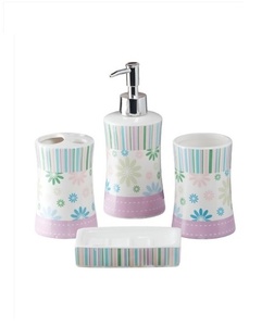 Juego de baño de resina hecho a mano de alta calidad, llamativos accesorios de baño atractivos, juegos de baño de tendencia superior, superventas - Product Image 1