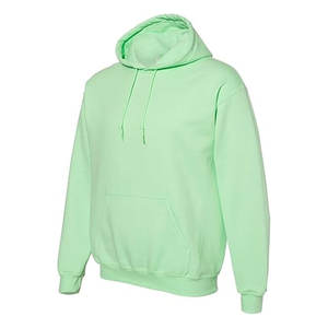 OEM personalizado pulóver 100% algodón Sudadera con capucha sin cuerda de peso pesado invierno Regular Fit hombres sudaderas con etiqueta privada canguro bolsillo Sudadera con capucha - Product Image 1