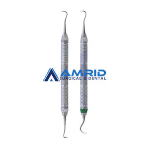 Hu-Friedy Gracey Curette Handle 9 Orange MF Dental Set Instrumentos quirúrgicos - Product Image 6