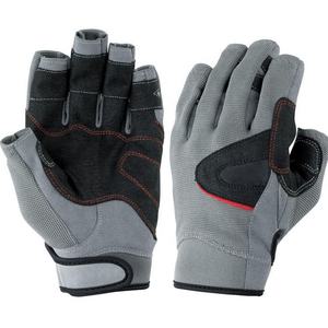 Gants de voile en cuir avec logo personnalisé de haute qualité OEM Gants de voile confortables fabriqués sur mesure de haute qualité bon marché - Product Image 5