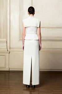 Faldas de lujo para mujer, abertura en la espalda recta, falda OBIE MAXI, abertura en la espalda, conjuntos de verano para mujer, ropa, etiquetas personalizadas hechas en Vietnam - Product Image 3