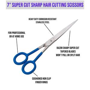 Haute qualité ARMA INTERNATIONAL acier inoxydable droite droitier ciseaux de coiffeur pointe pointue Durable pour la coupe de cheveux cuticule - Product Image 6