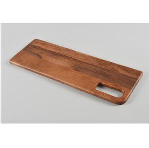 Tabla de cortar de madera de Acacia, diseño único, elegante, con la mano perfecta - Product Image 2