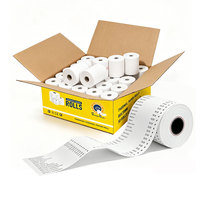 Rouleaux de papier thermique pour tickets de guichet automatique et de file d'attente pour terminaux de service