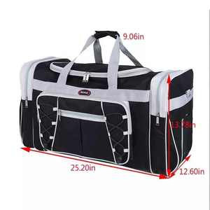 2024 personalizado nuevo seco húmedo separación viaje bolsa de equipaje de lona bolso de ocio personalizado Oxford Fitness bolsa de deporte para viajes de gimnasio - Product Image 5