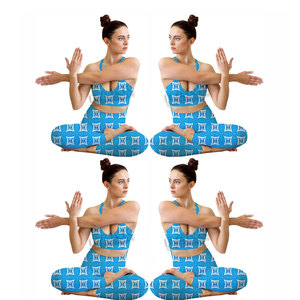 Ropa Deportiva Transpirable con Sujetador Deportivo Elástico y Leggings, Ideal para Ejercicio, Gimnasio, Yoga, Conjuntos para Mujer - Product Image 6