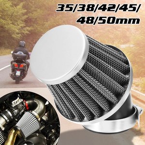 35mm 38/42/45/48/50mm phổ xe máy Scooter Dirt Bike uốn cong <span class=keywords><strong>Air</strong></span> <span class=keywords><strong>intake</strong></span> yếu tố lọc - Product Image 3