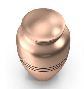 Urna de aluminio ligera hecha a mano para adultos, urna de cremación decorativa de lujo para regalo de cenizas - Product Image 3