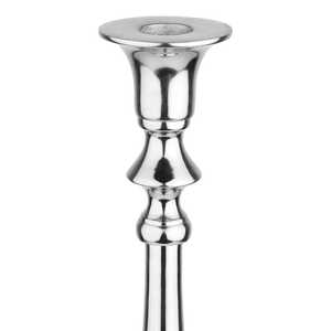 Support de bougie en aluminium de gros, bougeoir en aluminium noir, haute qualité, finition et polissage impeccables, nickelé - Product Image 4