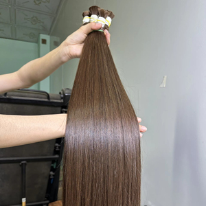 Venta al por mayor de fábrica, cabello negro natural, rizado, colores vibrantes, cabello humano vietnamita 100% puro, sin enredos, sin caída - Product Image 1