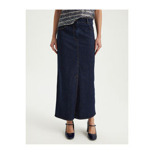 BGN Women's Slitted <b>Denim</b> <b>Pencil</b> <b>Skirt</b> S24S046 - Product Image 4