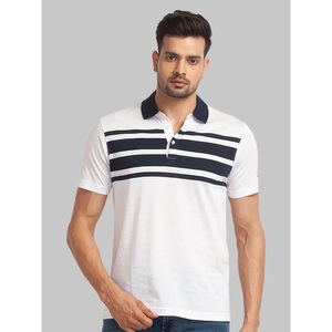 Camiseta de hombre con cuello de estilo clásico High on Demand para salidas casuales de oficina y de fin de semana disponibles a buen precio - Product Image 5