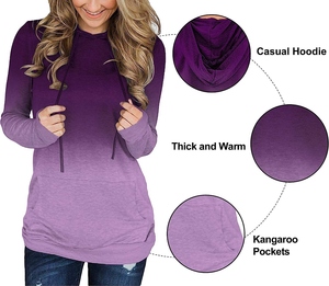 Chic femmes Sublimation Hoodies à bon prix élégant pull sweat mode doux polaire élégant tenue pour les Occasions décontractées - Product Image 4