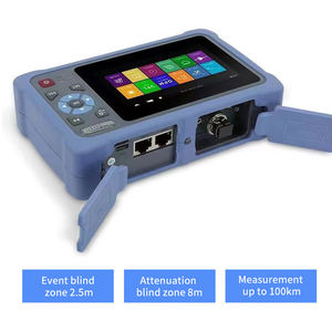 NK4000 Mini OTDR-<span class=keywords><strong>Tester</strong></span> 1310/1550nm 26/24dB Touchscreen Handheld-Multifunktions-Glasfaser <span class=keywords><strong>tester</strong></span> Pon VFL Opm OTDR - Product Image 5