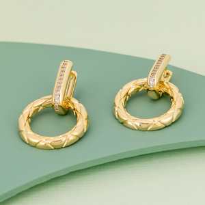 Boucles d'oreilles en cristal tendance et élégantes 187748 - Product Image 1