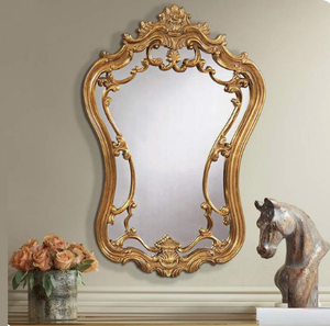 Espejo montado en la pared decorativo para el hogar de estilo moderno, espejo de Metal de Color plateado antiguo con forma cuadrada de exportador indio - Product Image 3