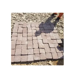 Best Quality Mandana Chocolate Cobble Sandstone Available At Wholesale Price From Indian Supplier