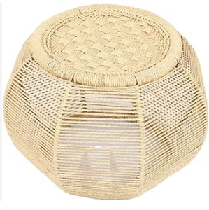 Tabouret ottoman écologique fabriqué à la main Mobilier intérieur/extérieur pour la maison Cuisine Salon Chambre et balcon - Product Image 3