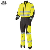 Combinaison de travail unisexe respirante, imperméable, à séchage rapide, en polyester de haute qualité, couleurs et logo personnalisables