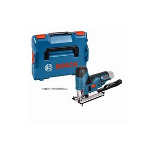 Sistema de sierra de calar inalámbrica portátil de 12 V para bricolaje, para cortar metal y madera, incluye hojas de sierra, zapata deslizante y protector antirroturas - Product Image 6