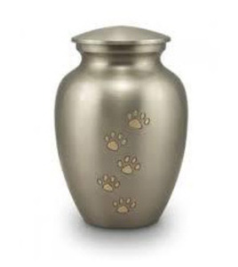 Urna de cremación de latón pequeña con estilo moderno Diseño clásico para cenizas de mascotas Suministros funerarios al por mayor Urna decorativa - Product Image 4