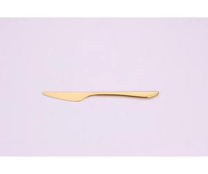 Modern Gold <b>Wood</b> Flatware Set Slim Handle Minimalist Design Luxury Wedding Eco-Friendly Mirror Polish Cutlery Service - Product Image 2