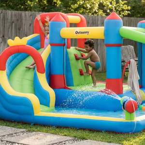 Castillo Inflable Infantil con Piscina, Equipo de Juego Divertido para Exteriores - Product Image 4