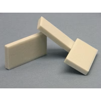 Assiettes en porcelaine blanche à rayures, lot de 10 microplaques de laboratoire - Product Image 1