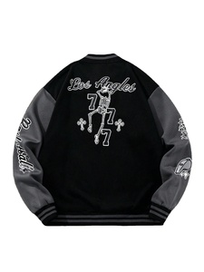 Veste universitaire personnalisée, nouvelle arrivée, veste de baseball, veste Letterman OEM, veste d'hiver, streetwear, prix de gros, vestes universitaires pour hommes - Product Image 2