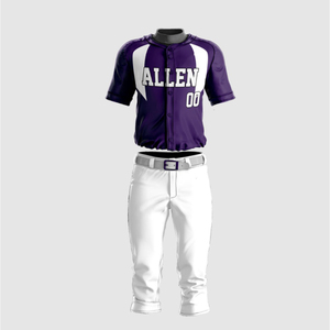 Custom Made Breathable <b>Baseball</b> Jersey Set Team Uniform with Own Design Sublimation Digital Print Stitching Softball Wear - Product Image 6